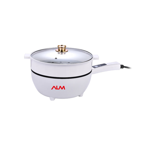 Alm Multi-Purpose 24Cm Digital Electric Frying Pan With Drainer