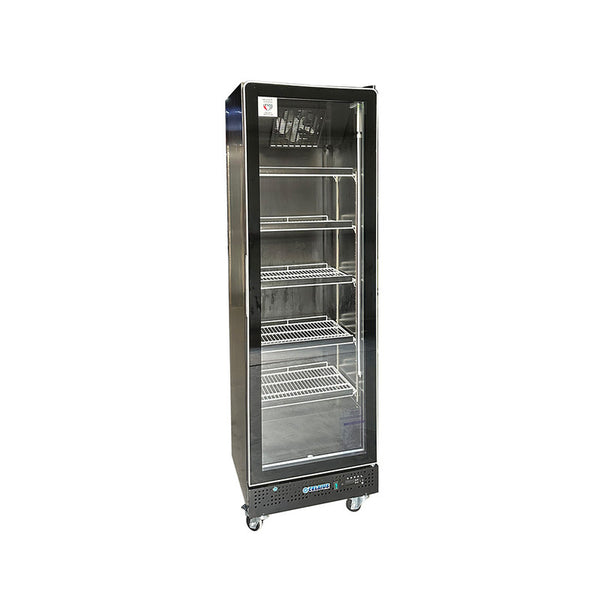 ALM 400 Liters Upright Single Glass Door Showcase Chiller