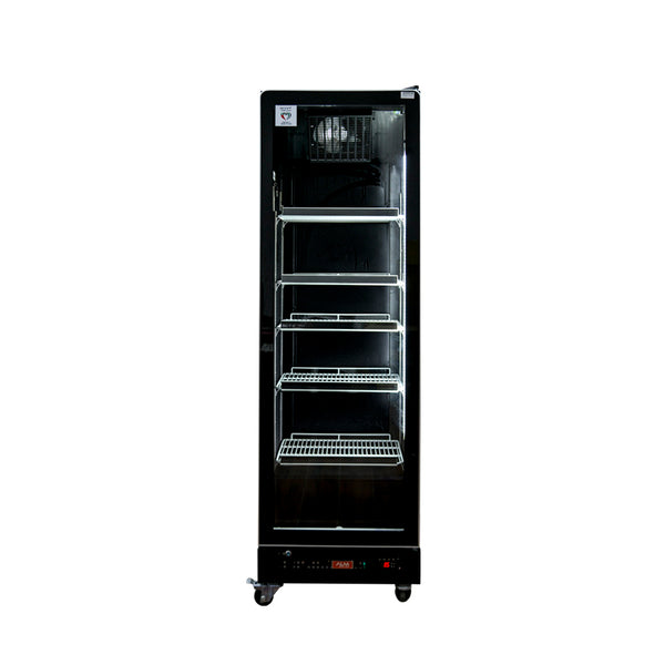 ALM 400 Liters Upright Single Glass Door Showcase Chiller