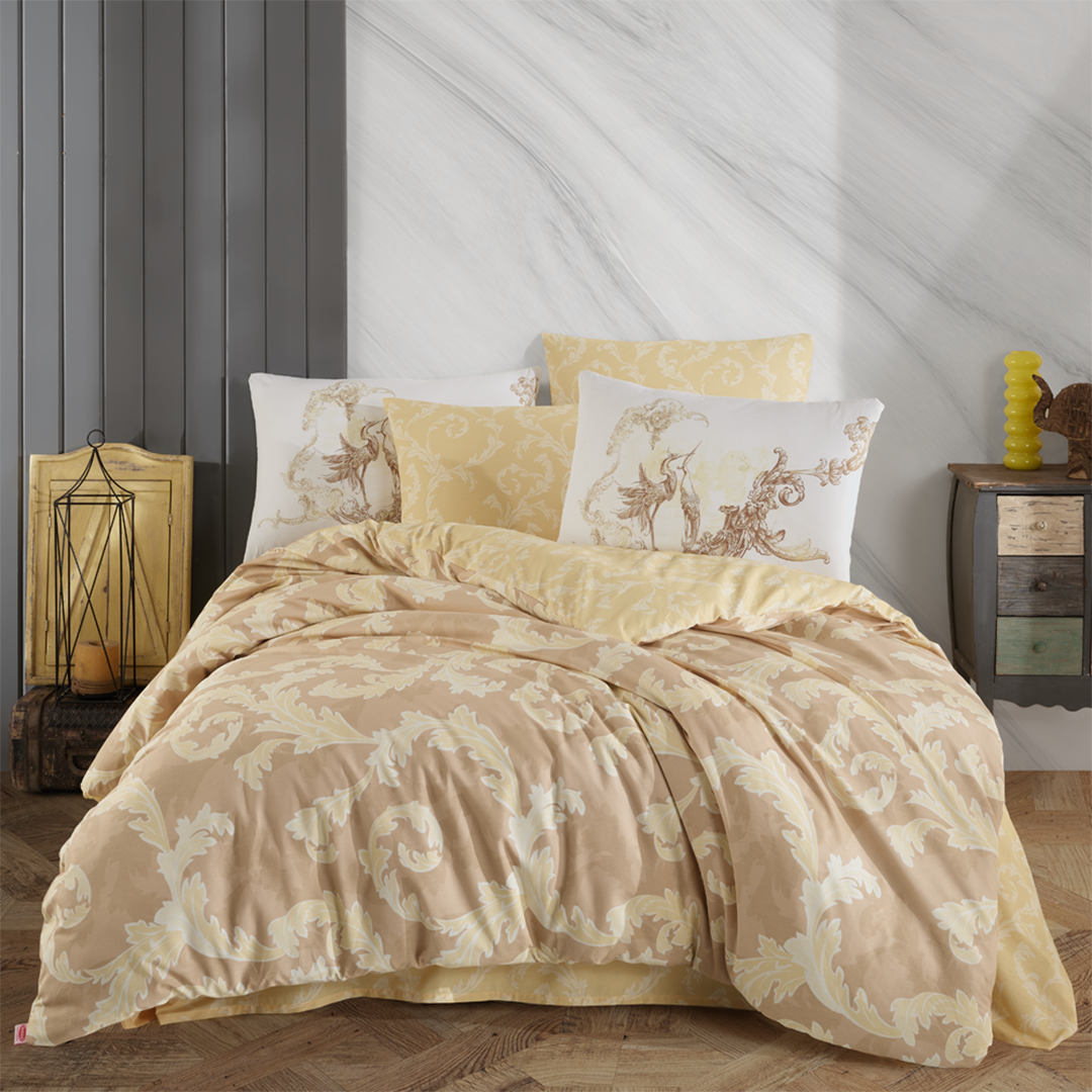 Ozanteks 6 Pieces Cream Comforter Set | AVANGARDE | Home & Linen | Comforters, Home & Linen |Image 4