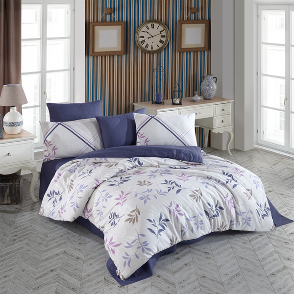 Ozanteks 6 Pieces Blue Comforter Set | BELEN | Home & Linen | Comforters, Home & Linen |Image 1