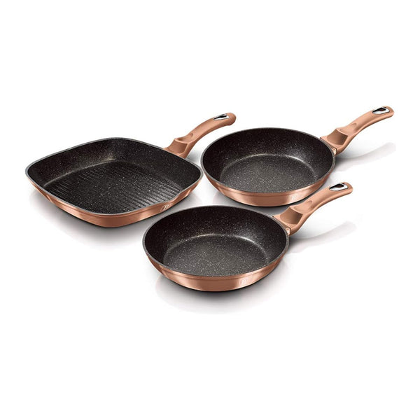 Berlingerhaus 3 Pieces Frypan Set