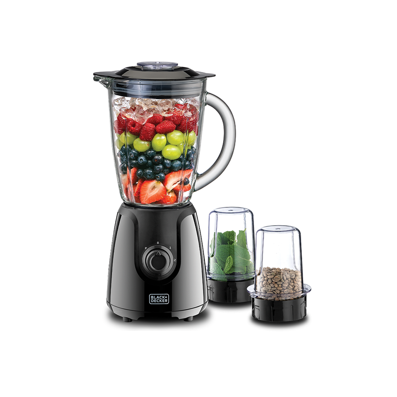 Black+Decker 400 Watts Blender With 2 Mills