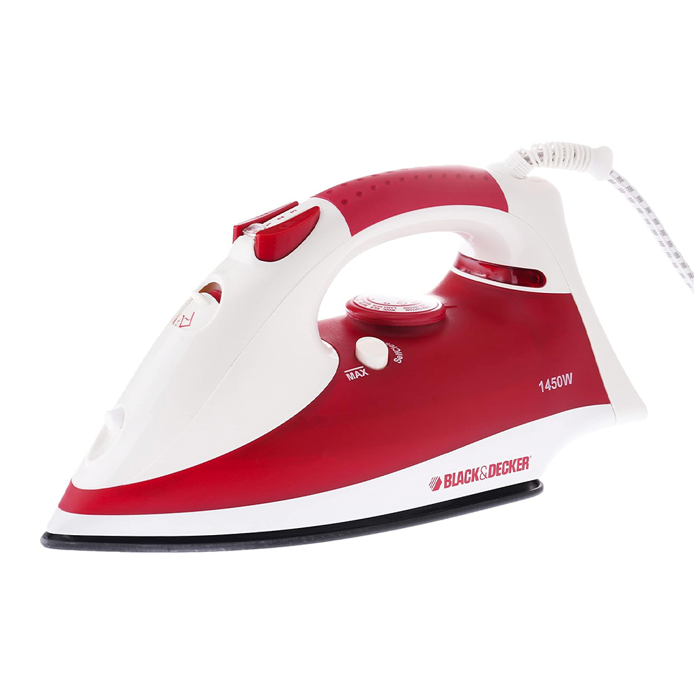 Black+ Decker 1450 Watts Steam Iron – Almuftah Center