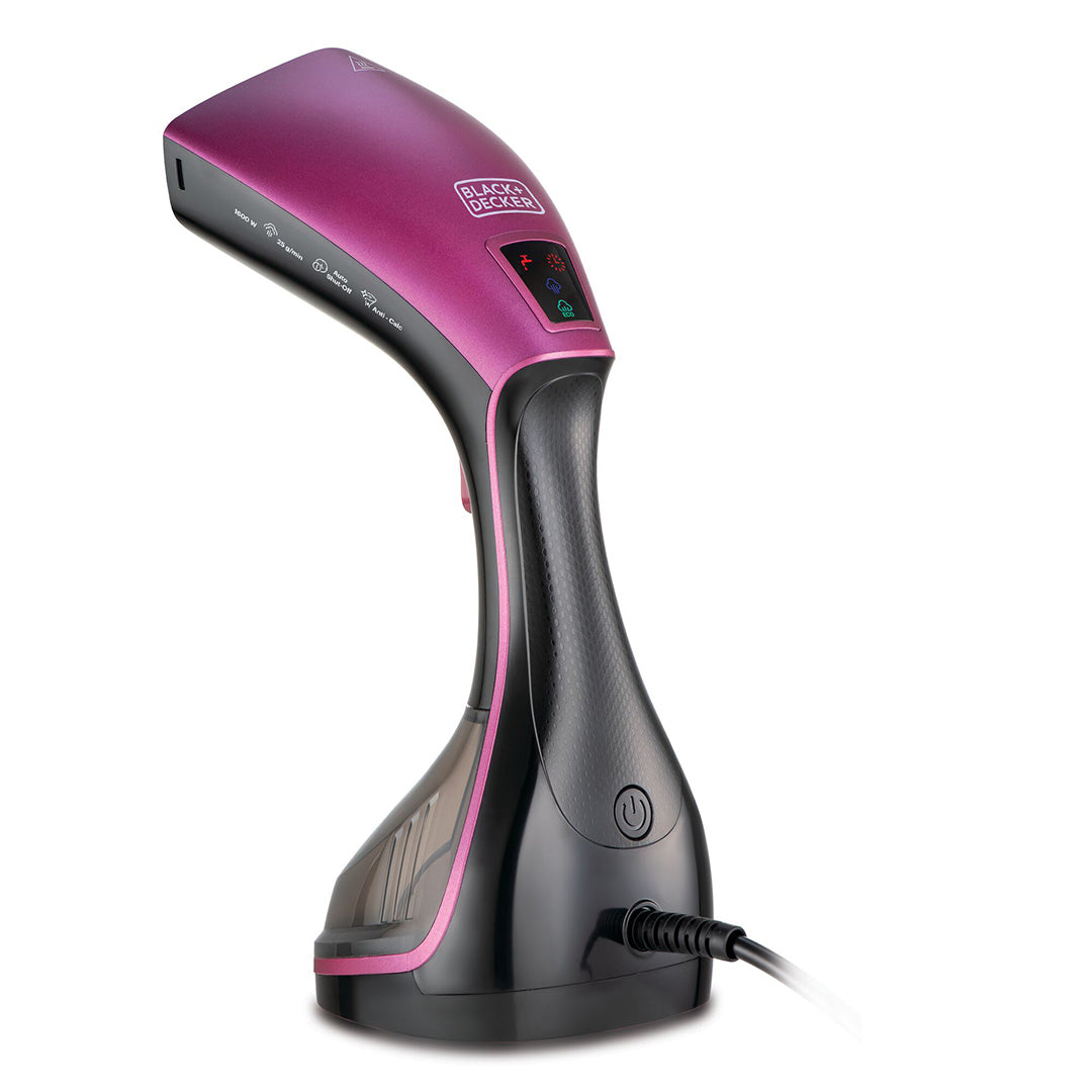 Black+Decker 1600W Digital Handheld Garment Steamer Black+Decker 1600W Digital Handheld Garment Steamer