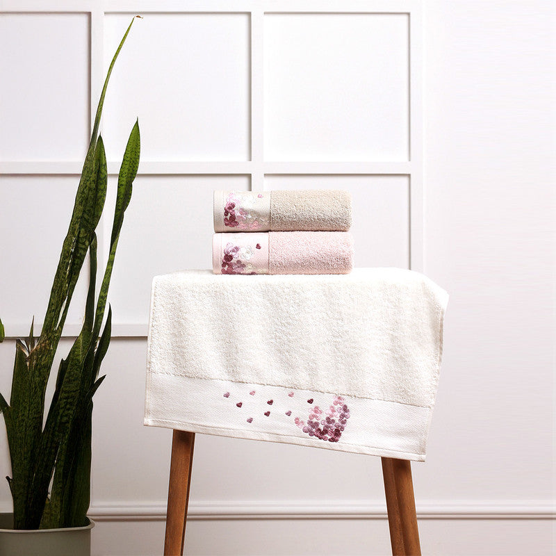 Gelin House Cara 100% Cotton Towel Set - Available In Multiple Colors