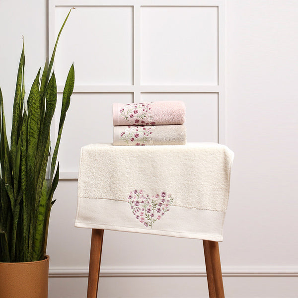 Gelin House Carina 100% Cotton Towel Set - Available In Multiple Colors