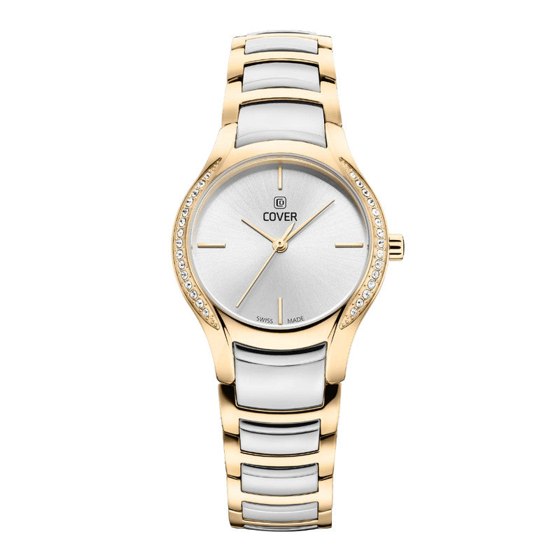COVER Sandara Stainless Steel Silver/Gold Women’s Watch