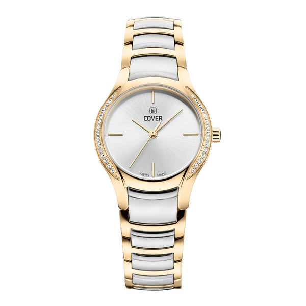 COVER Sandara Stainless Steel Silver/Gold Women’s Watch