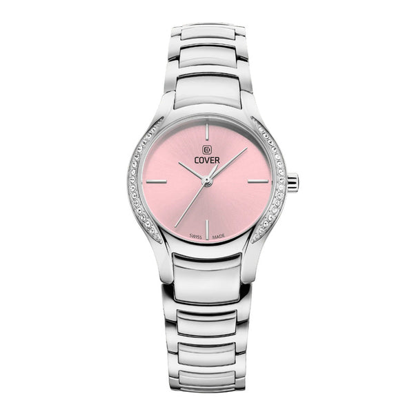 COVER Sandara Stainless Steel Rose Silver Women’s Watch