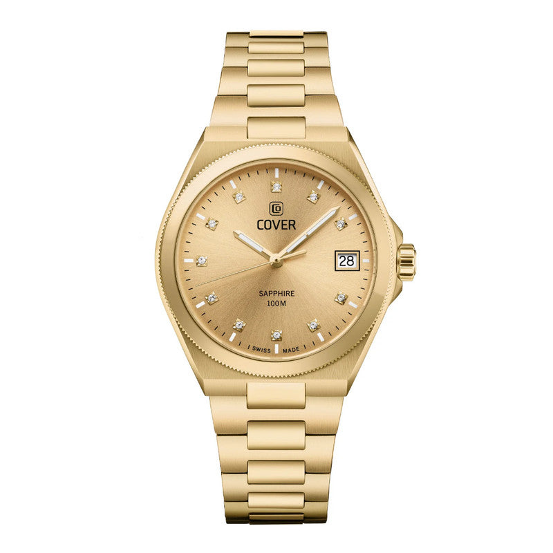 COVER Iconosteel Lady Stainless Steel Full Gold Women’s Watch
