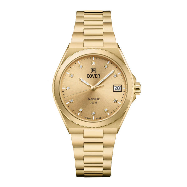COVER Iconosteel Lady Stainless Steel Full Gold Women’s Watch