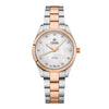COVER Valentina Mini White Pearl, Bicolor Rose Gold Stainless Steel Women’s Watch