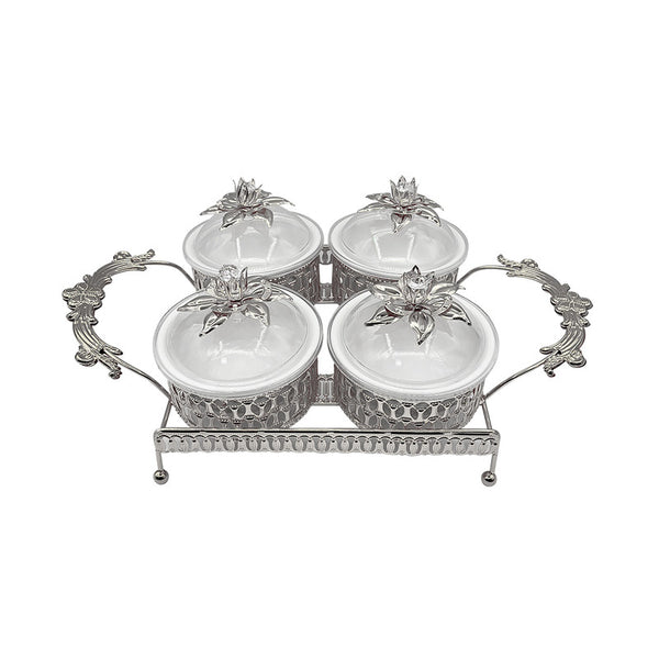 Jiangmen 45x28x16 Cm 4 Bowls Serving Set