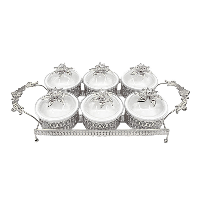 Jiangmen 59x28x16 Cm 6 Bowls Serving Set