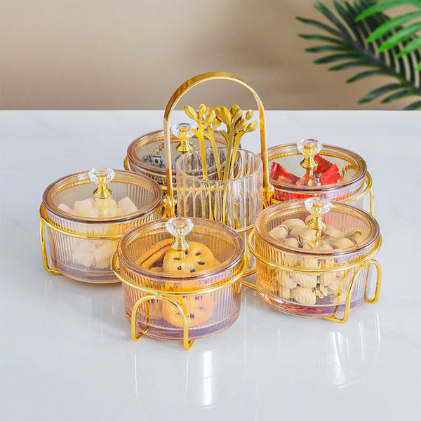 Jiangmen 25x16 Cm 5 Bowls Serving Set