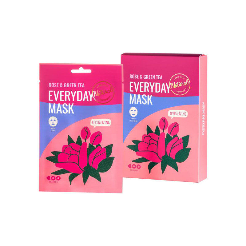 Dearboo Rose & Green Tea Everyday Mask-DBMARO