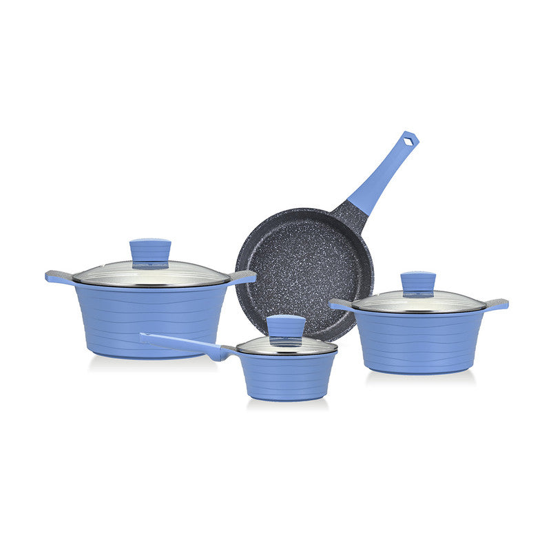 Eco Home Aluminium Cookware 7 Pcs Set