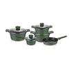Eco Home Aluminium Cookware 9 Pcs Set
