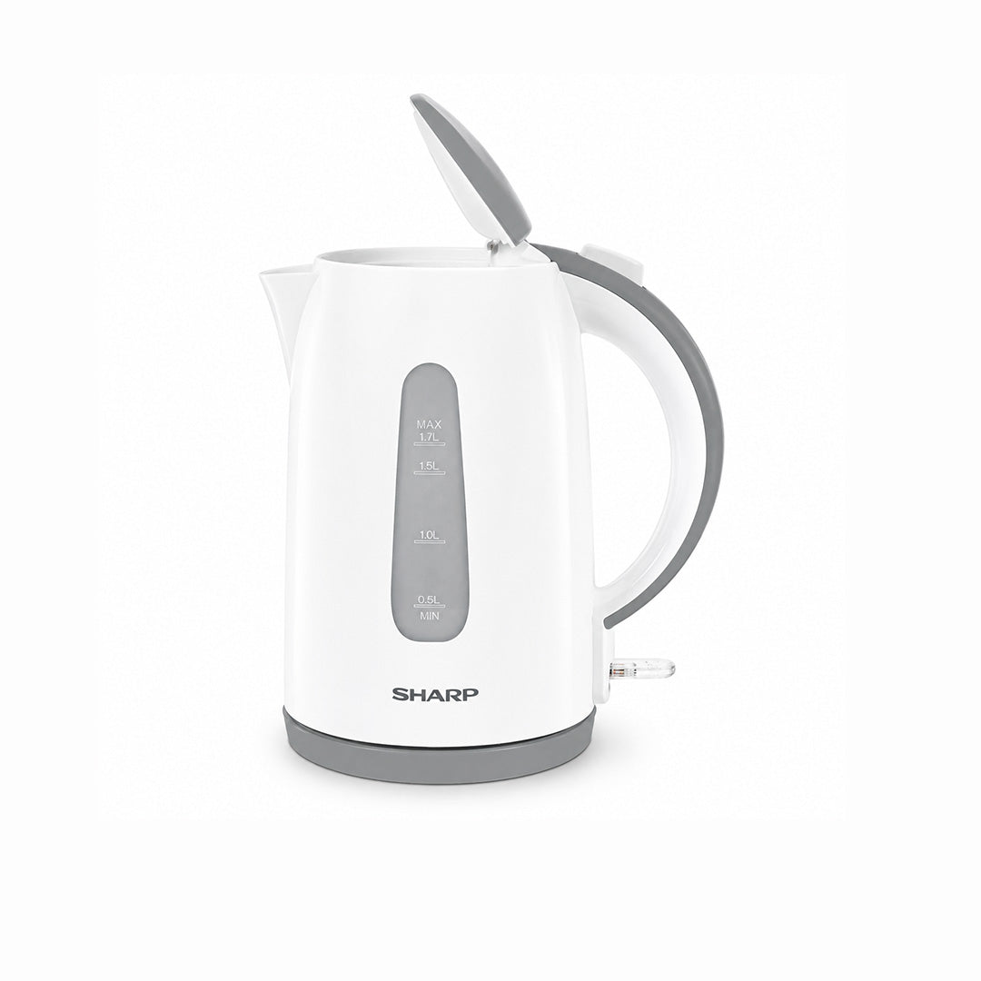 Sharp Electric Kettle 1.7L White 2200W – Almuftah Center