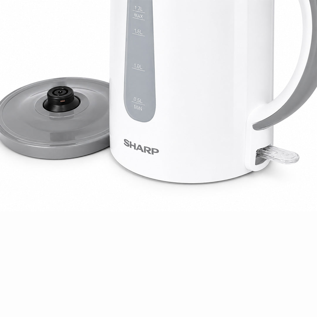 Sharp Electric Kettle 1.7L White 2200W – Almuftah Center