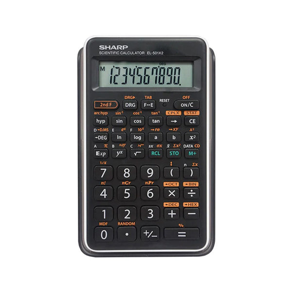 SHARP Scientific Calculator-EL-501X-WH