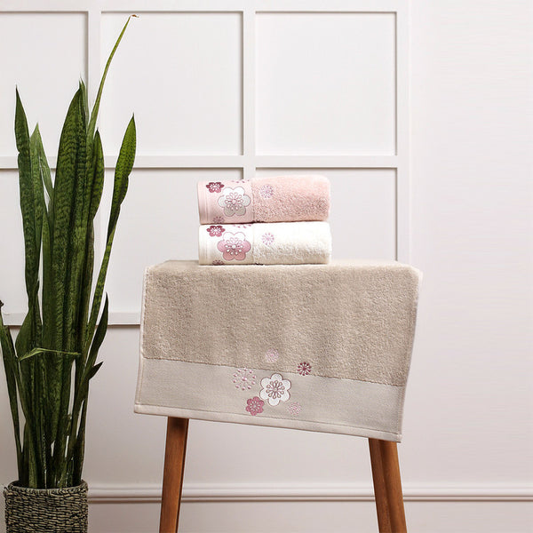 Gelin House Elisa 100% Cotton Towel Set - Available In Multiple Colors