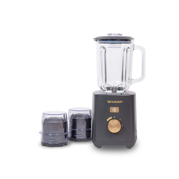 Sharp 800W Glass Blender with 2 Mills