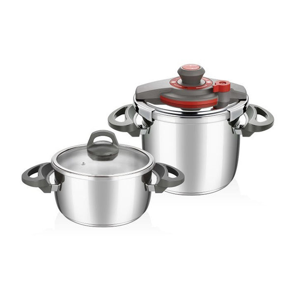 Falez Twist Combo Pressure Cooker And Casserole | Cooking & Dining,Pressure Cookers | F35194