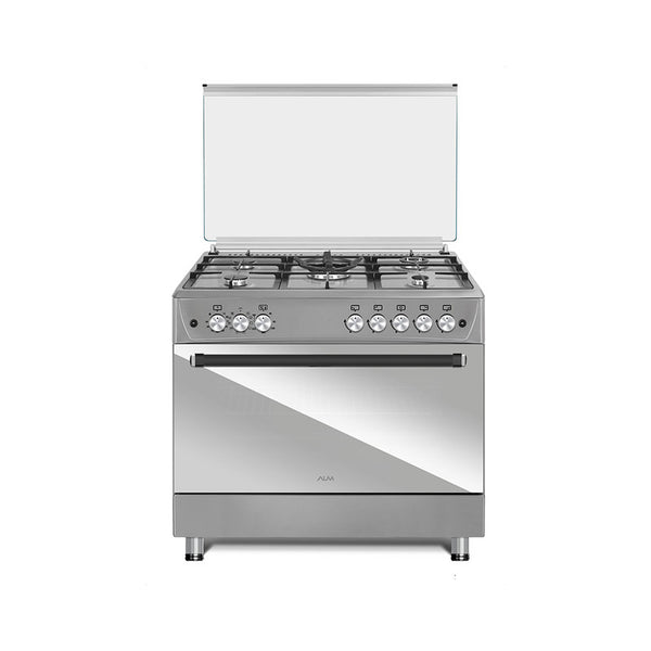 ALM Premium Series 90x60 5 Burner Gas Cooker | F9P50E10-HIFX | Home Appliances | Cookers, Gas Cooker, Home Appliances, Major Appliances, New Arrivals |Image 1