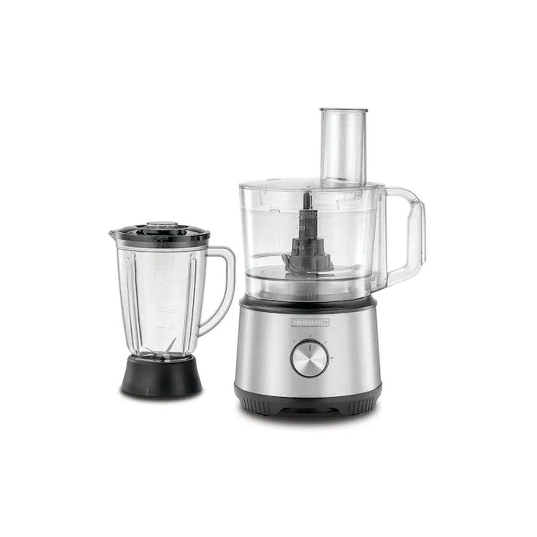 Black+Decker 800 Watts Stainless Steel Food Processor | FX825-B5 | Home Appliances | Food Processors, Home Appliances, Small Appliances |Image 2