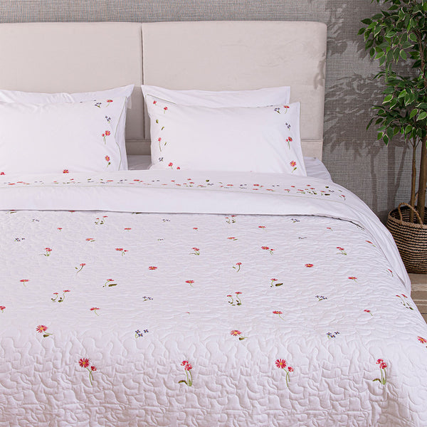 Heba 7 Pieces Duvet Set - Margurit Cream