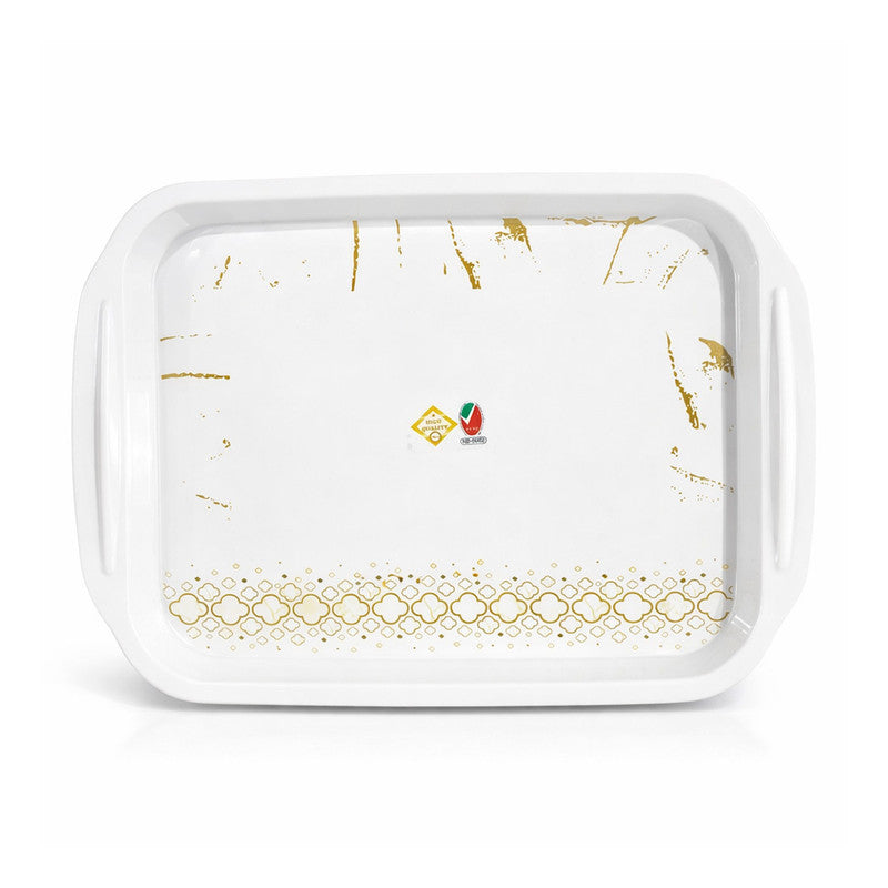 Red Cherry Melamine Rectangular Tray