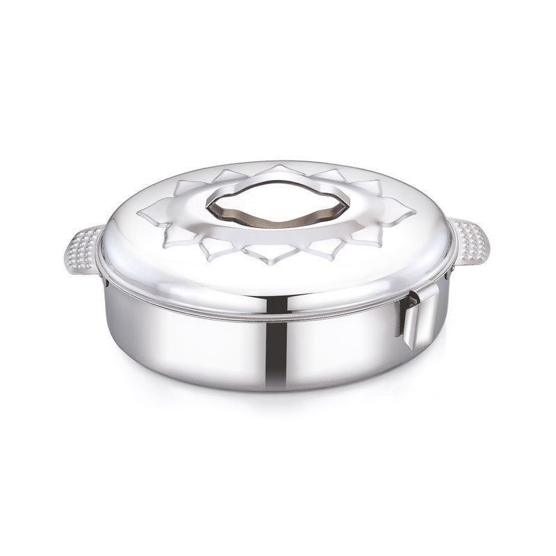 Aksharam Oval Stainless Steel Hotpot 3L