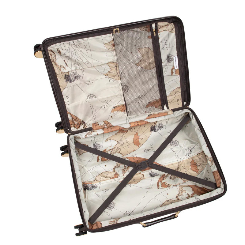 IT Luggage Lux-Lite 3 Piece Trolley Set - Cream  - Internal Design