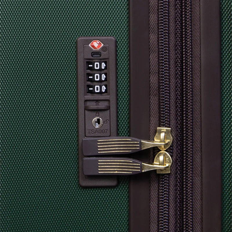 IT Luggage Lux-Lite 3 Piece Trolley Set - Mountain View - Lock Zoom in