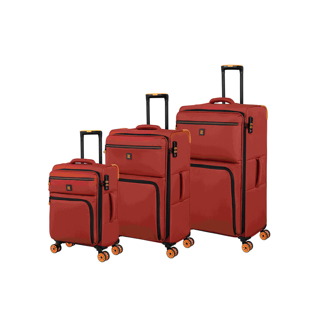 It Luggage Turkish Spice 3 Piece Trolley Set