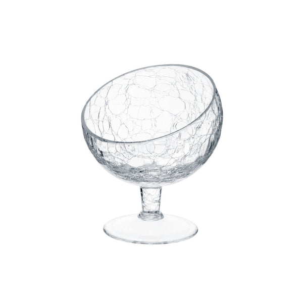 Alegre Glass 14x18 Cm Cyrstal Mignon Craked Vase