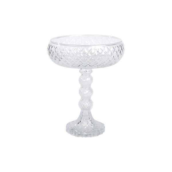 Alegre Glass 20x25 Cm Cyrstal Service Bowl