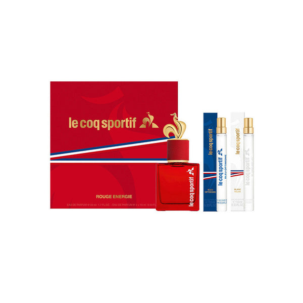 Le Coq Sportif Rouge Énergie Gift Set – 50ml EDP + 2×10ml