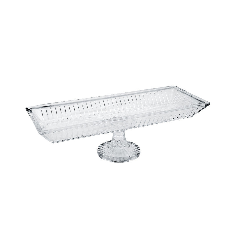 Alegre Glass 39x15x11 Cm Cyrstal Service Tray