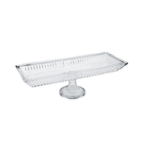 Alegre Glass 39x15x11 Cm Cyrstal Service Tray