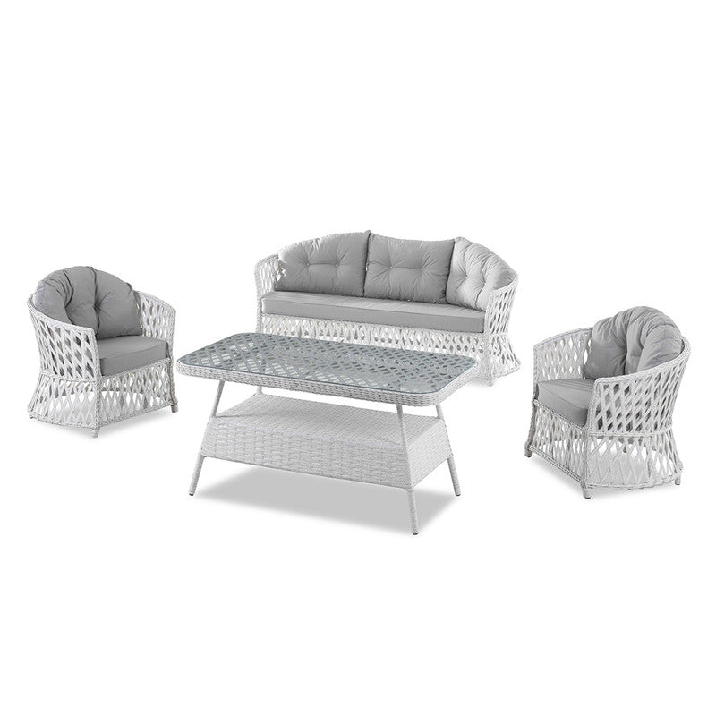 Formet Home Madrid Garden Sofa Set - Outdoor > Outdoor Furniture - MADRID-A3