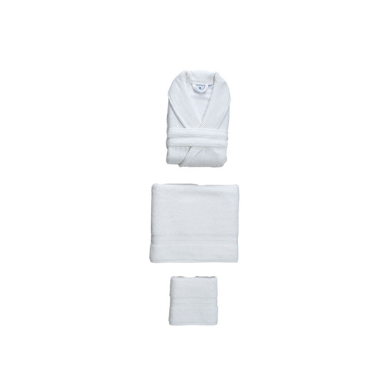 Per La Casa 3 Pieces Premium Bathrobe Set - New Pebble