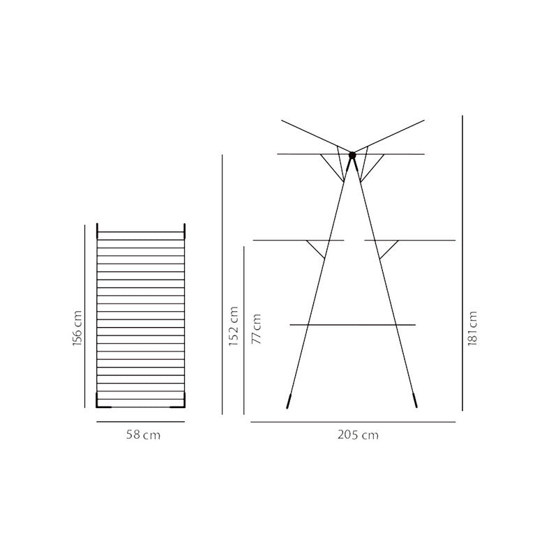 Devecioglu Harbinger Double Laundry Drying Rack Devecioglu Harbinger Double Laundry Drying Rack