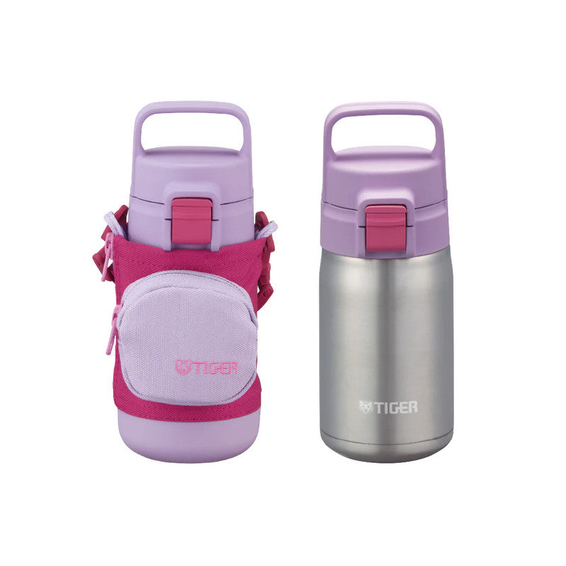 tiger children s vacuum insulated bottle multiple colors and capacities mta Purple  0.35L MTA A035 VL