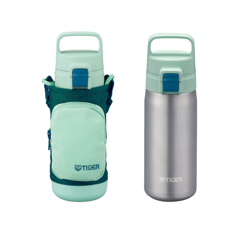 tiger children s vacuum insulated bottle multiple colors and capacities mta Green  0.5L MTA A050 GM