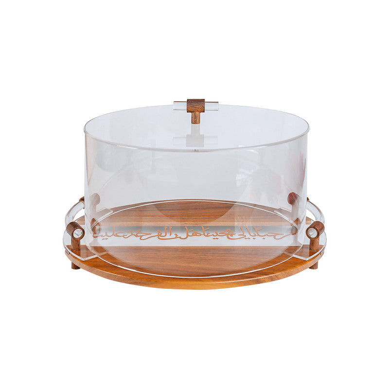 Red Cherry Acrylic Tray With Cover Red Cherry Acrylic Tray With Cover