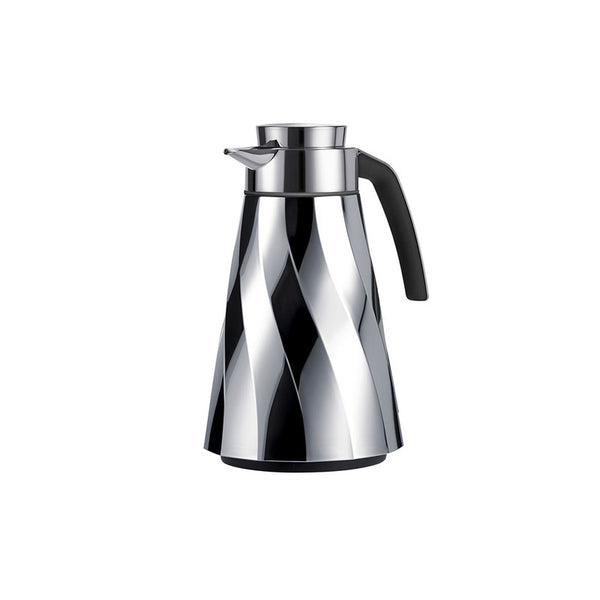 Emsa Cone Swirl 1 Liter Chrome Flask