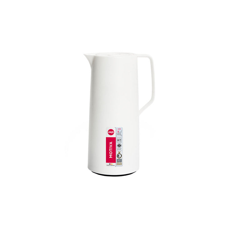 Emsa Motiva 1 Liter White Flask